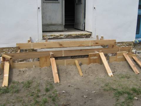 Treppenschalung bauen