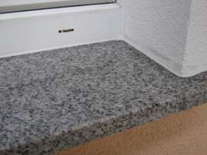 Silikonfuge fertig hergestellt