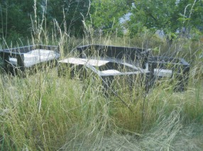 Lounge im Garten