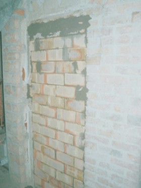 Mauern mit Poreton Mauerstein