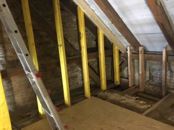 Fachwerk für Dachterrasse